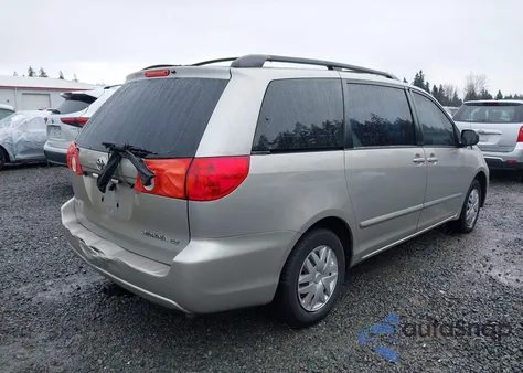 2006 Toyota Sienna Ce из США, поврежденный, VIN 5TDZA23C66S428540